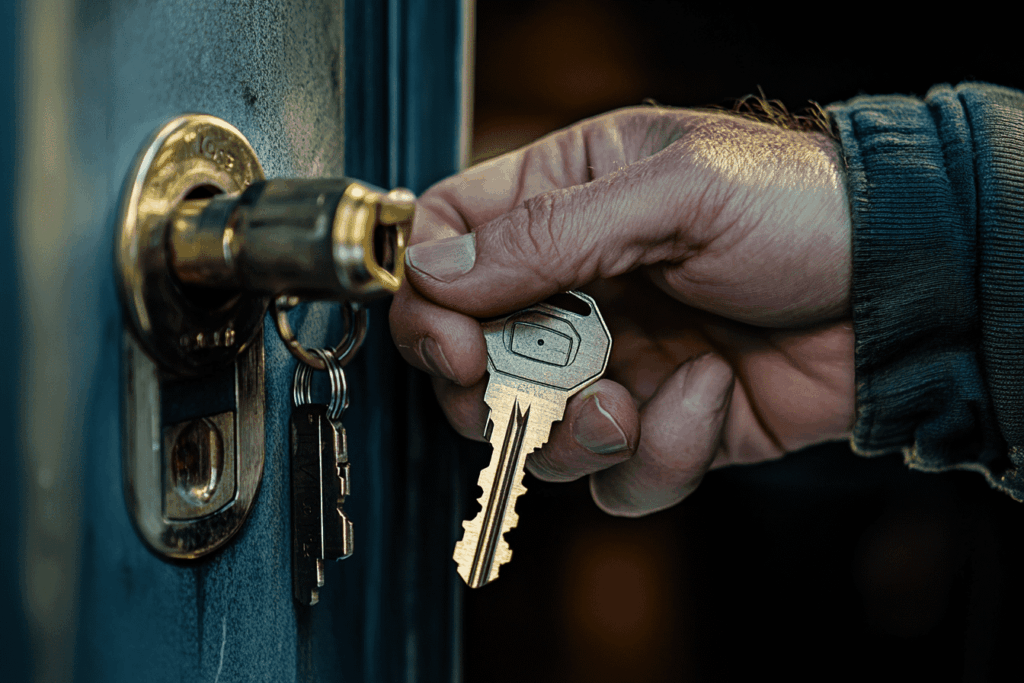 locksmith using a Bump Key